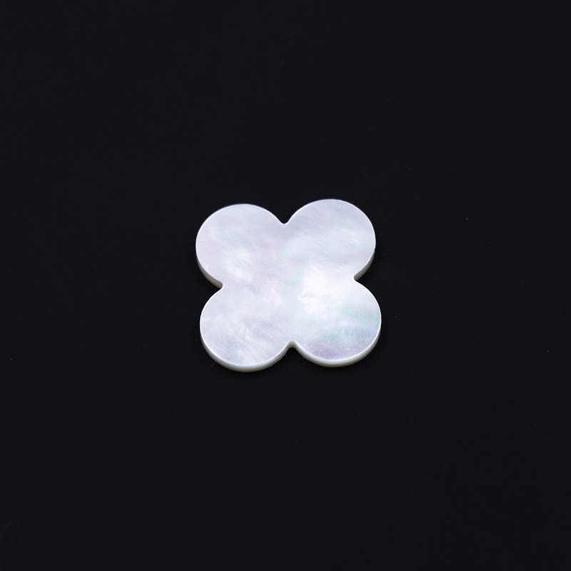 Natural White MOP Clover Stone suppliers